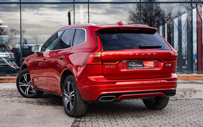 Volvo XC 60 cena 125900 przebieg: 133628, rok produkcji 2018 z Recz małe 781